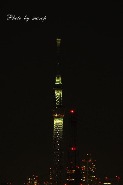 東京スカイツリーの期間限定ライトアップ と イルミ と 夜景♪♪_e0160417_1515652.jpg