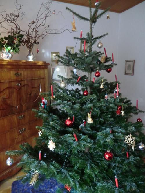 ドイツのクリスマスツリー ドイツより 素敵なものに囲まれて