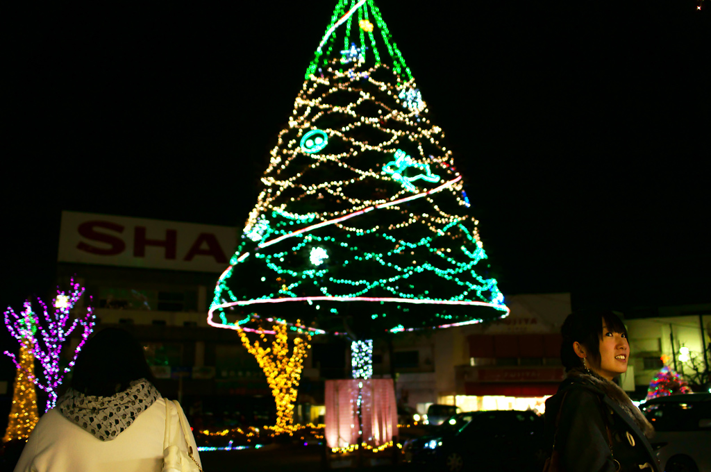 小さな駅前のX\'mas night_a0189203_030136.jpg