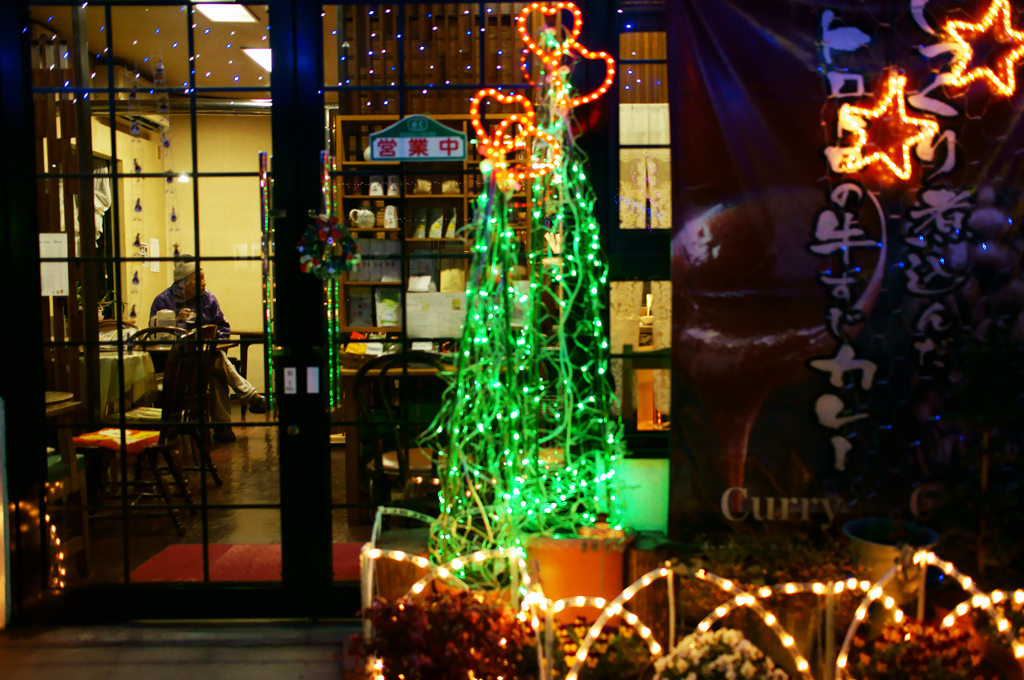 小さな駅前のX\'mas night_a0189203_0302245.jpg
