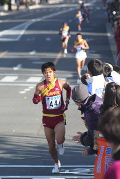 全国高校駅伝、ゆかりの西脇工に声援_b0067283_1618495.jpg