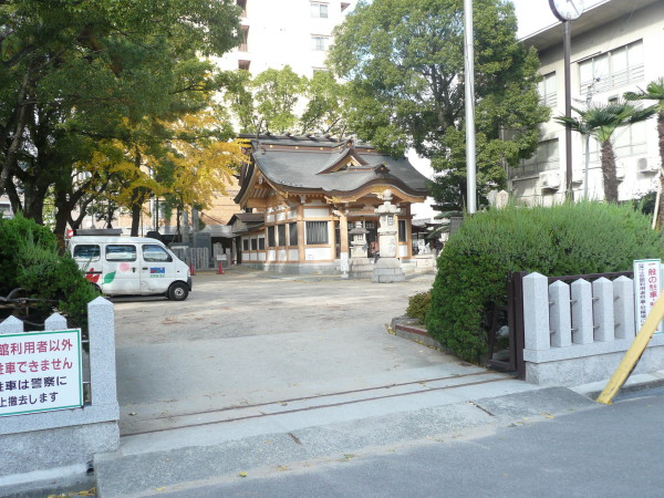 阪神深江駅周辺の散策 その2 浜街道(西国街道)の碑と大日霊女神社(おおひるめじんじゃ)_b0118987_7315712.jpg