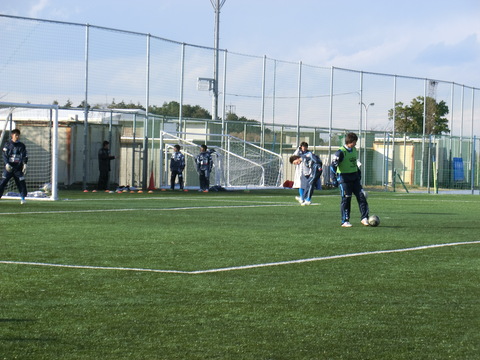 対 富山県立富山南高等学校サッカー部  @横浜FC・LEOCトレーニングセンター(横浜市)_e0156090_18122787.jpg