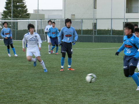 対 富山県立富山南高等学校サッカー部  @横浜FC・LEOCトレーニングセンター(横浜市)_e0156090_18161375.jpg