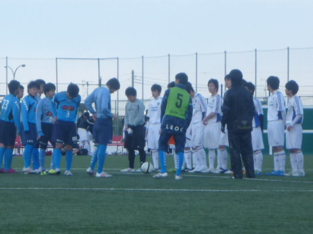 対 富山県立富山南高等学校サッカー部  @横浜FC・LEOCトレーニングセンター(横浜市)_e0156090_23375111.jpg