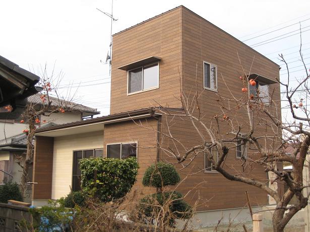 板貼り風 木目調 外壁の家 オモダカブログ 思高建設