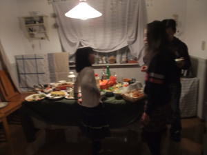 娘作♪初めての手作りのヘクセンハウス&サンタクロースからの贈り物♪_f0023333_9213737.jpg