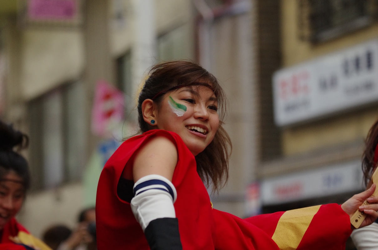 龍馬よさこい２０１１一日目京都三条会商店街会場その２（早稲田大学　踊り侍その２）_a0009554_19205971.jpg