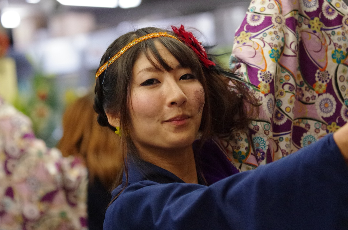 龍馬よさこい２０１１一日目京都三条会商店街会場その４（有閑踊り子一座　飛舞人）_a0009554_18463471.jpg