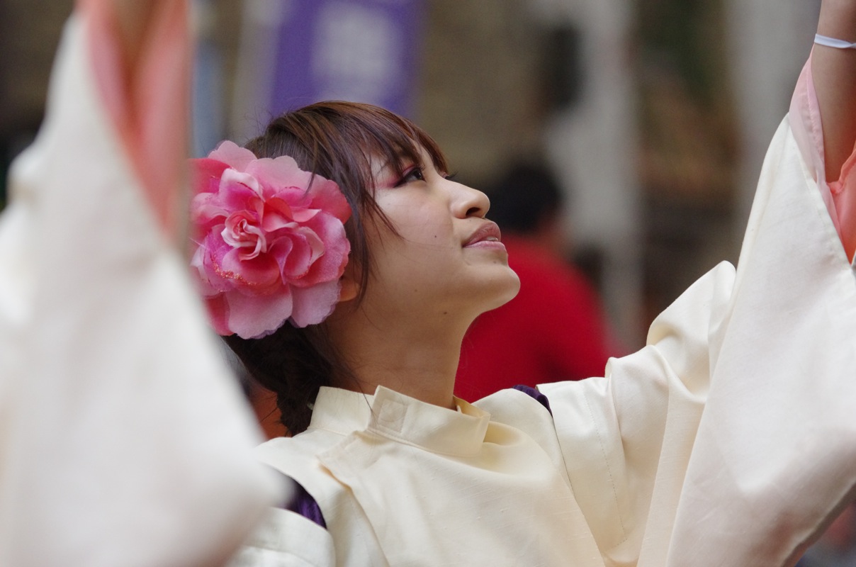 龍馬よさこい２０１１一日目京都三条会商店街会場その５（京炎そでふれ！花風姿）_a0009554_23595849.jpg