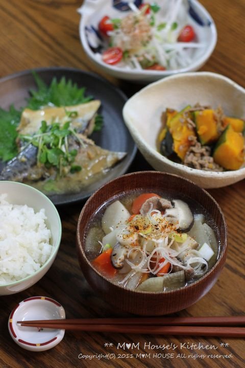 味噌 煮 献立 さば