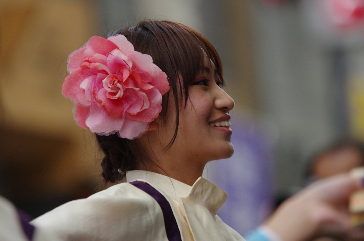 龍馬よさこい２０１１一日目京都三条会商店街会場その５（京炎そでふれ！花風姿）_a0009554_013516.jpg