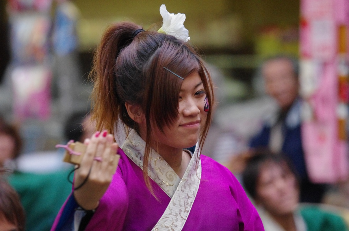 龍馬よさこい２０１１一日目京都三条会商店街会場その６（京炎そでふれ！彩京前線）_a0009554_22565471.jpg