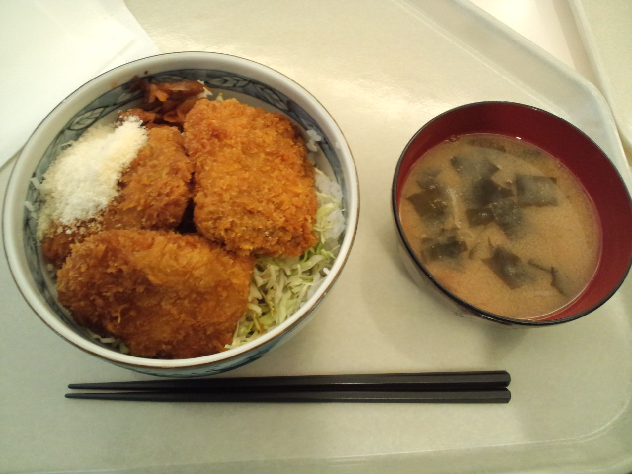 今日も苗場プリンスのたれカツ丼☆いつもこれ〜(*^o^*)_c0151965_1422076.jpg