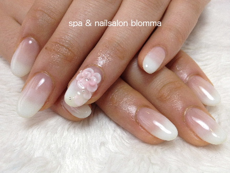 ☆ダイヤモンド☆ホッとひと息のジェルnail_a0233305_1426491.jpg