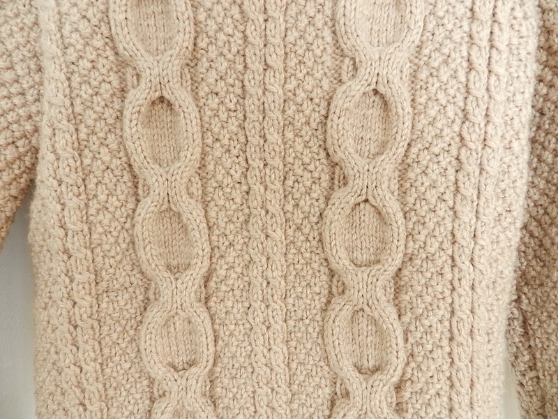 Fisherman type low gauge cardigan_f0226051_12583920.jpg