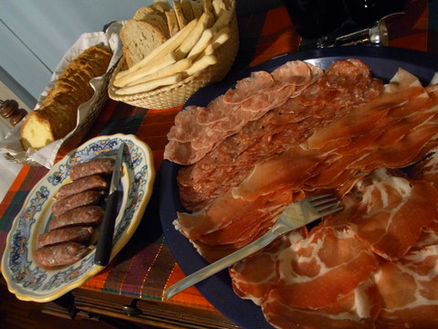 蟹缶のクスクスサラダ☆ Banchetto 忘年会_b0246303_2344359.jpg