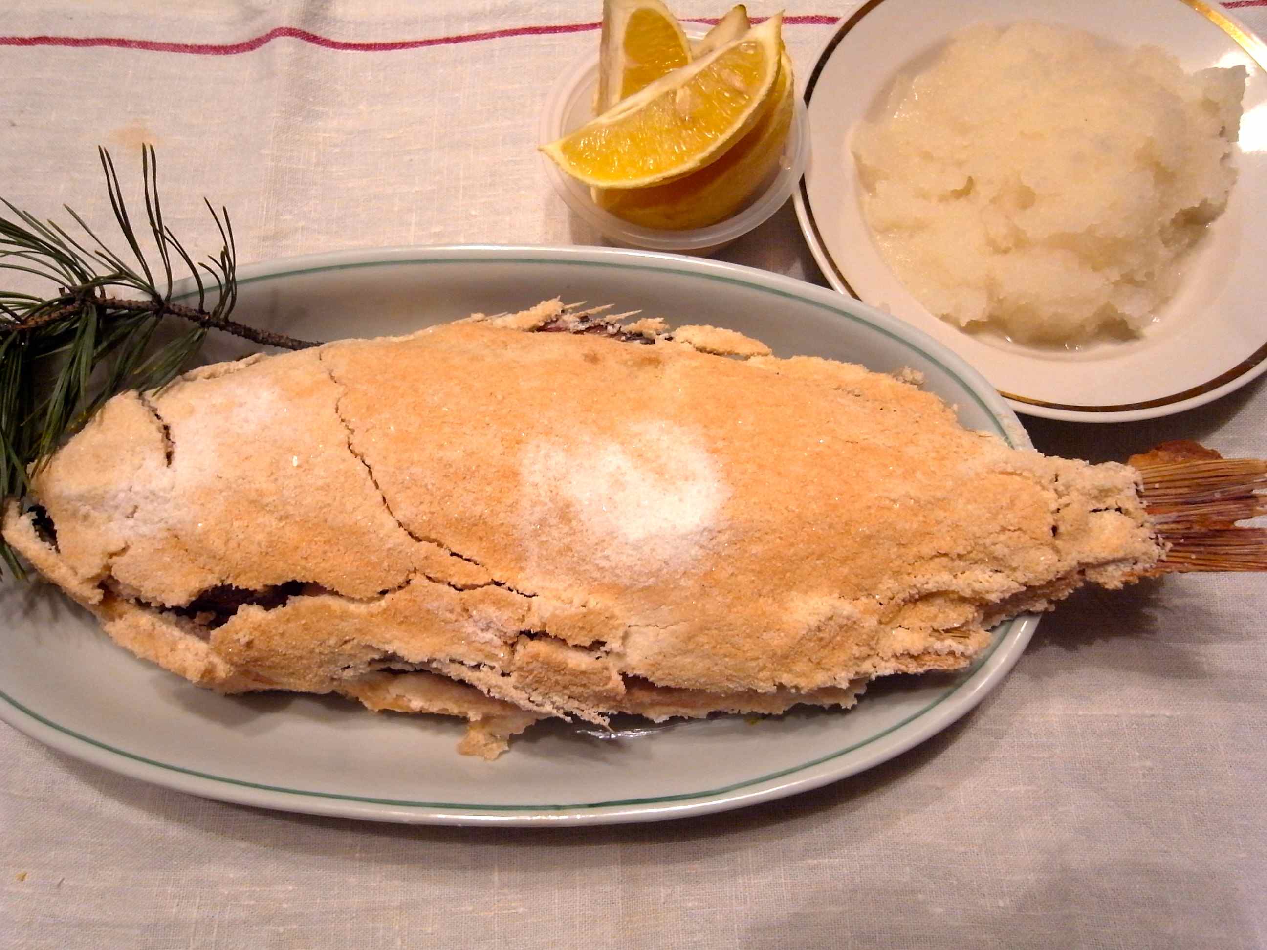 メバルの塩釜焼き これ旨いのか