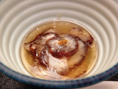 割烹の宿 美鈴の夕食 で からすみ堪能。。_a0194908_6455811.jpg
