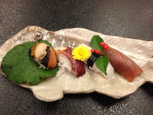 割烹の宿 美鈴の夕食 で からすみ堪能。。_a0194908_64913.jpg