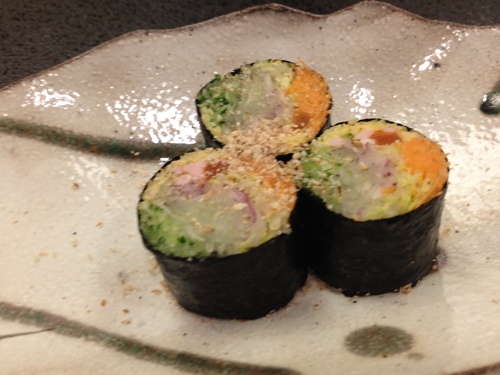 割烹の宿 美鈴の夕食 で からすみ堪能。。_a0194908_6511826.jpg