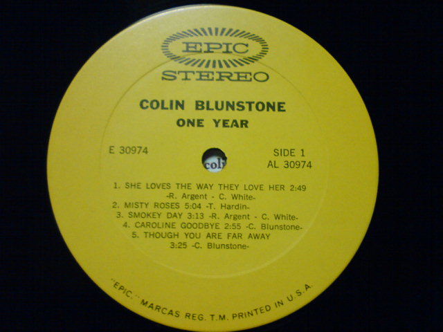 One Year / Colin Blunstone : へどつぶ・STATION♪
