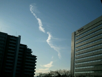 昇り龍のような雲 カマールガジャ