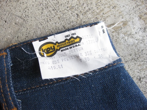 70\'s～80\'s DENIM PAINTER PANTS -FLANNEL LINING- (DEAD STOCK)_b0139281_1431046.jpg