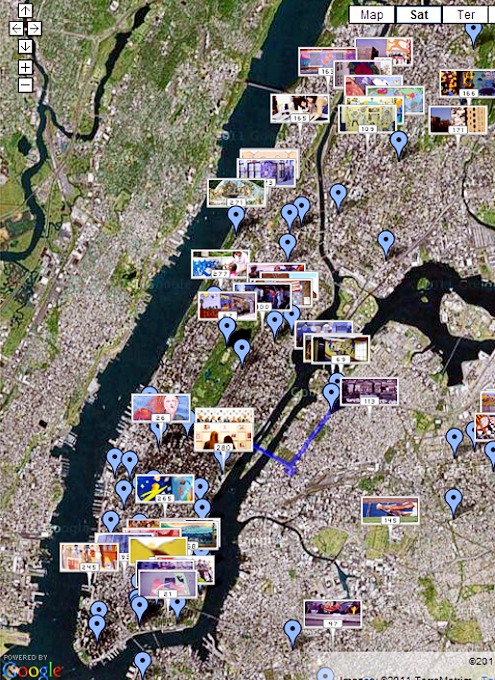 NYの街角パブリックアート280作品のまとめ地図　CITYarts MAP OF ALL PROJECTS_b0007805_1119093.jpg