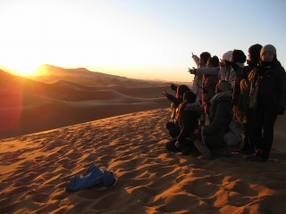 砂漠で初日の出♪_d0158245_541934.jpg