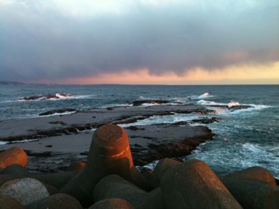 新年、初ラン。江ノ島で夕陽浴。HOTな年配のご夫婦。_b0072051_1755838.jpg