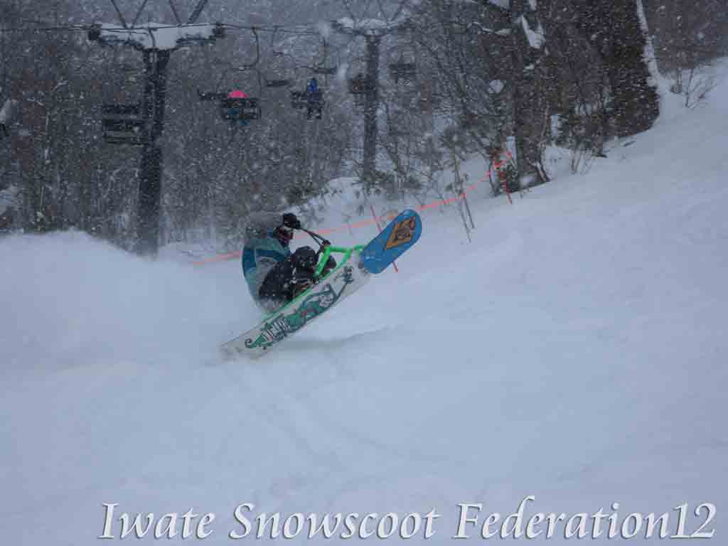 パウダーボード自作(完結編) : TAKAMATSU SNOWSCOOT COMPETITION JAPAN