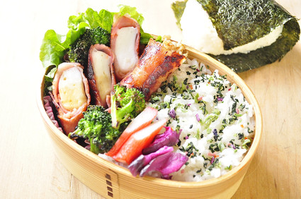 ベーコン巻きのお弁当_b0171098_933397.jpg