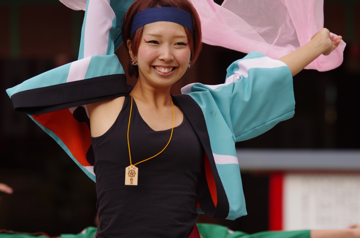 龍馬よさこい２０１１二日目京都霊山護国神社会場その３６（大阪私立大学チーム　朱蘭）_a0009554_23323845.jpg