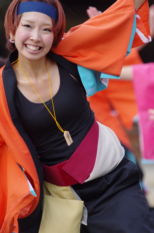 龍馬よさこい２０１１二日目京都霊山護国神社会場その３６（大阪私立大学チーム　朱蘭）_a0009554_23484490.jpg