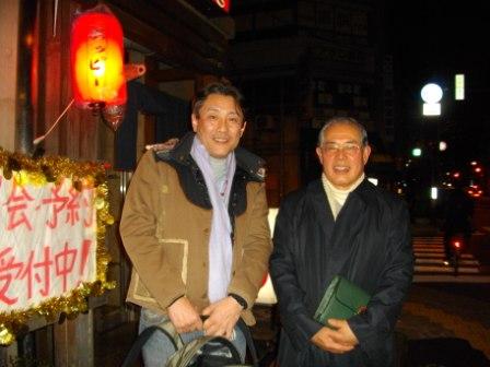 有賀博之氏が、元日ハム球団社長・小嶋武士氏を紹介して下さり、3人で呑む。_c0198869_23185646.jpg