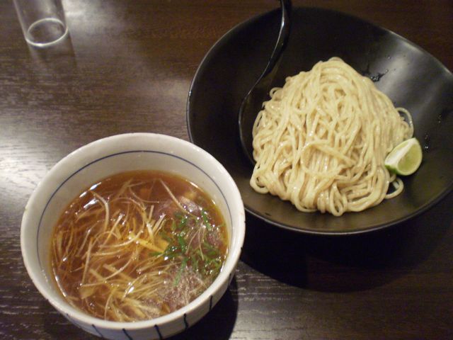 軍鶏つけ麺＠久保田北店_a0117520_2212733.jpg