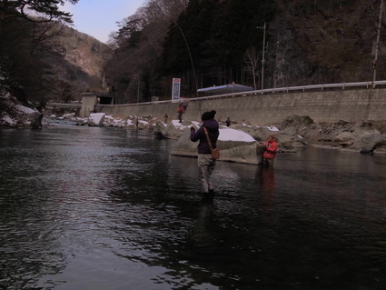 岩手つながりの友人と（箒川にて）_a0215155_20415643.jpg