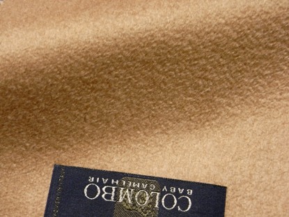 獣毛「CAMELHAIR 」~“キャメルヘア”は如何!? SCABAL×COLOMBO 編_c0177259_20151167.jpg