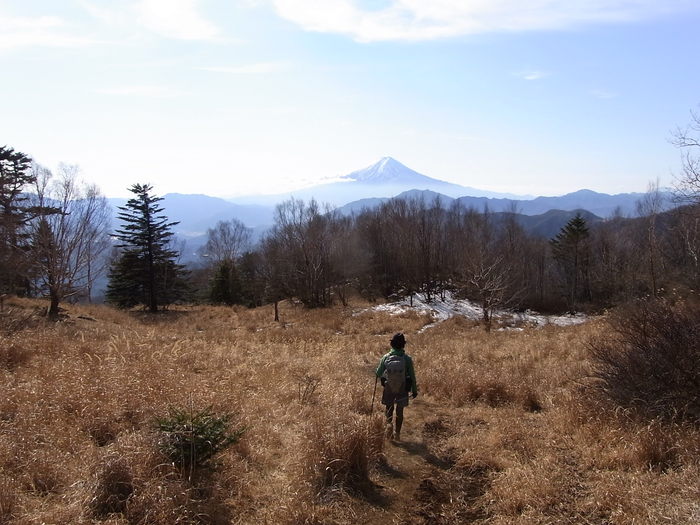 2012.1.8 大菩薩連嶺South （金山鉱泉-雁ヶ腹摺山-やまと天目山温泉）_b0219778_176678.jpg