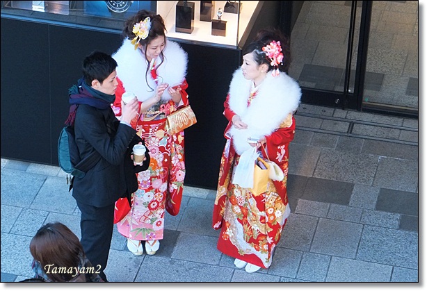 成人の日、明治神宮にて_c0128628_16254380.jpg