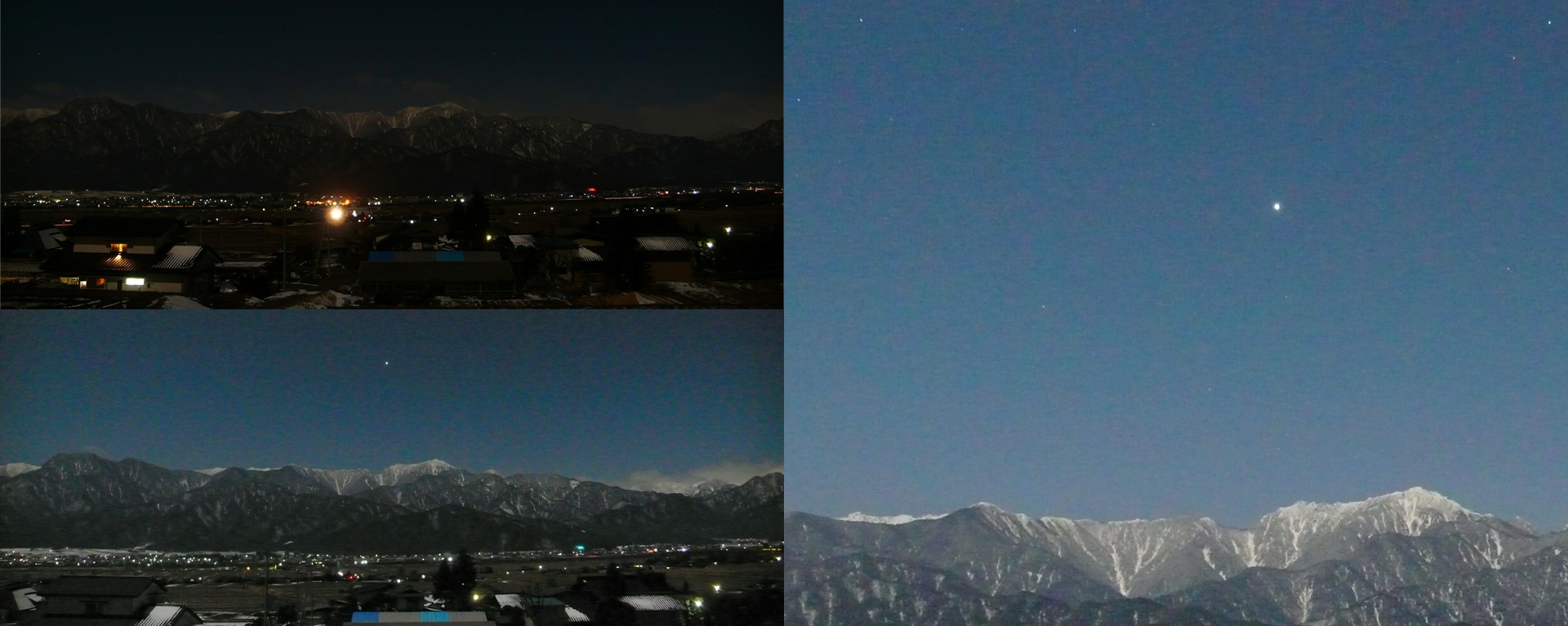 安曇野　月光と白い北アルプス_a0212730_835203.jpg