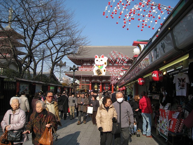 1月半ばの浅草寺_b0190603_15313466.jpg