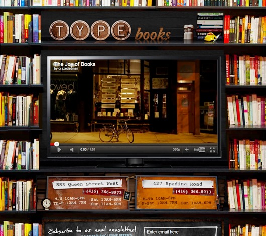 街角の小さな本屋さんが作ったユニークなお店紹介ビデオ The Joy of Books_b0007805_232791.jpg