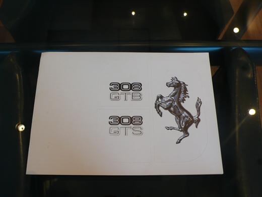 308GTB/GTS オリジナルカタログ_a0129711_13361937.jpg