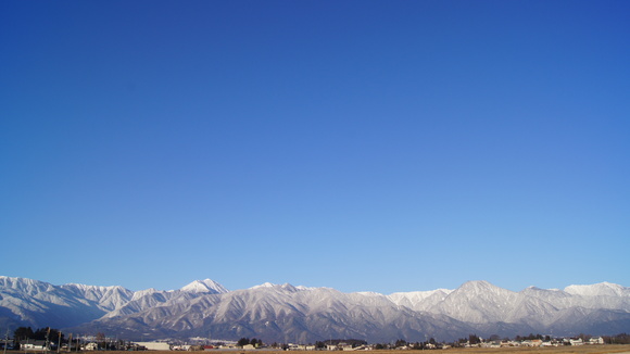 快晴の安曇野と中山高原_f0233414_20213538.jpg