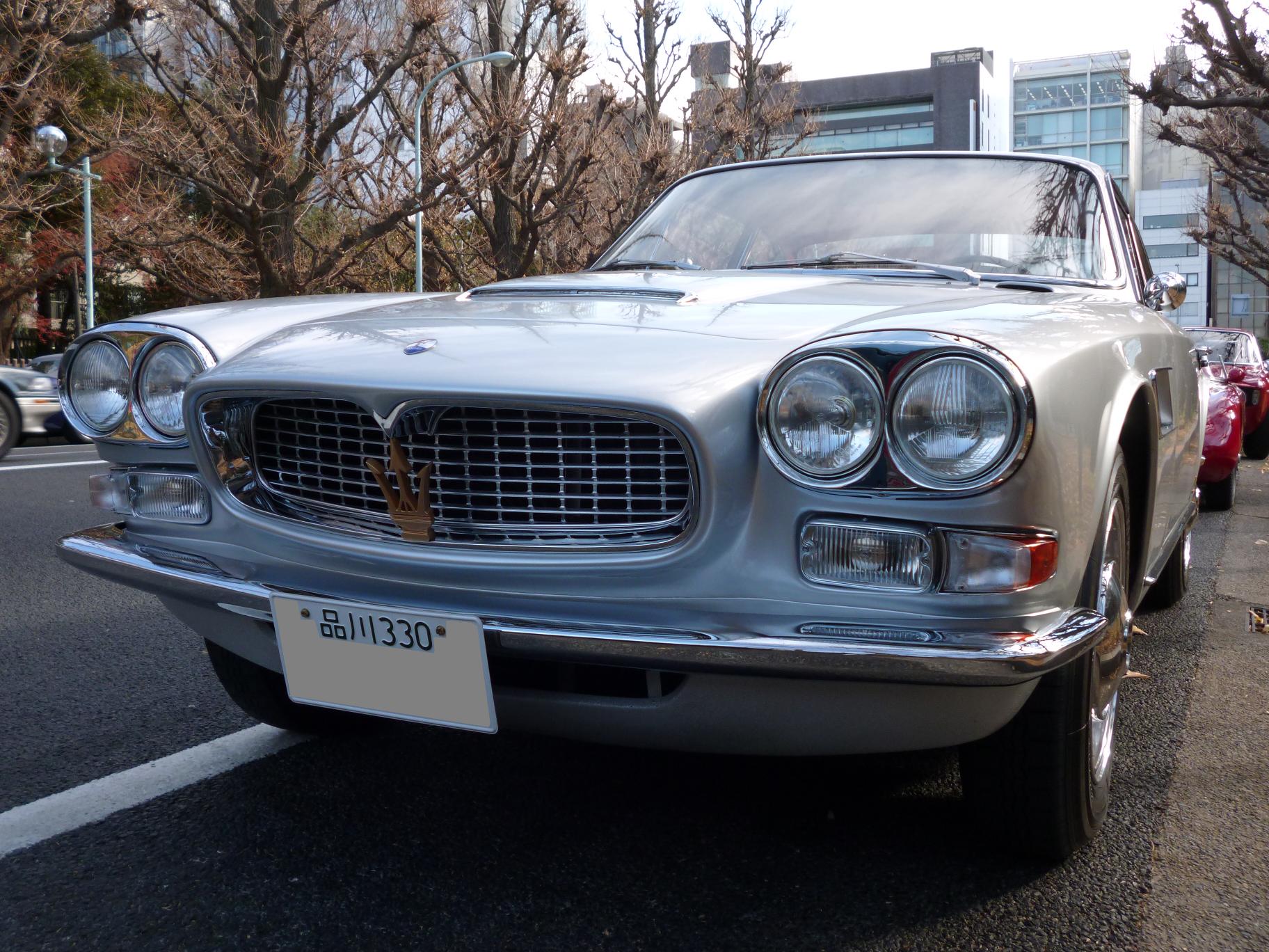 新年のマセラティ セブリング Tokyo Car Watching 東京カーウォッチング