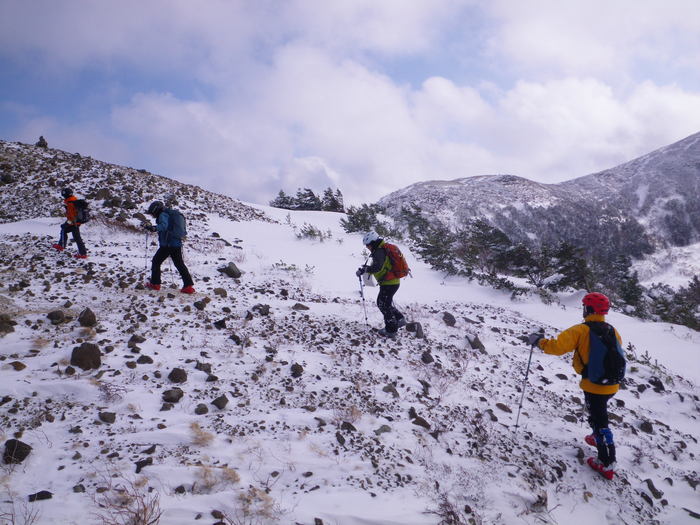 山スキーで吾妻山・五色沼へ ～ ２０１２年１月９日_f0170180_6284881.jpg