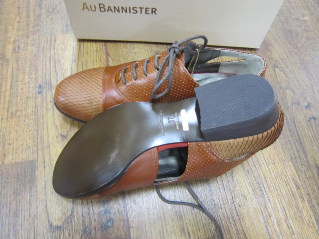 AU BANNISTER　　０２７　バイカラーレースアップシューズ_e0076692_19583722.jpg