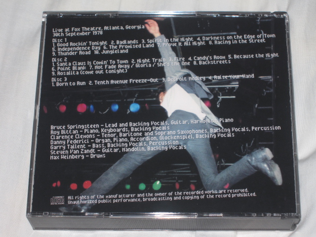 BLUCE SPRINGSTEEN & THE E STREET BAND / DEFINITIVE ATLANTA_b0042308_1734399.jpg